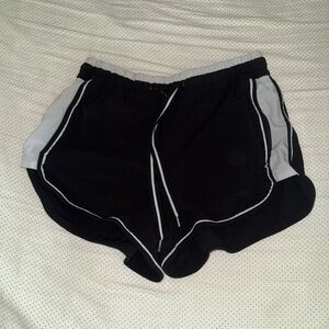Athleta Black and White Athletic Shorts